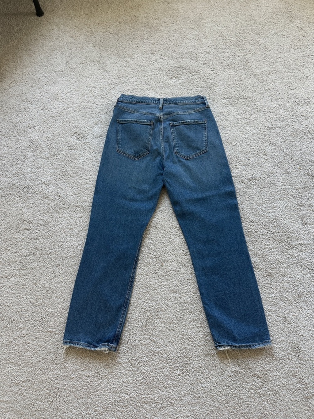 Agolde Riley High Rise Straight Crop Jeans. - Picture 5 of 5